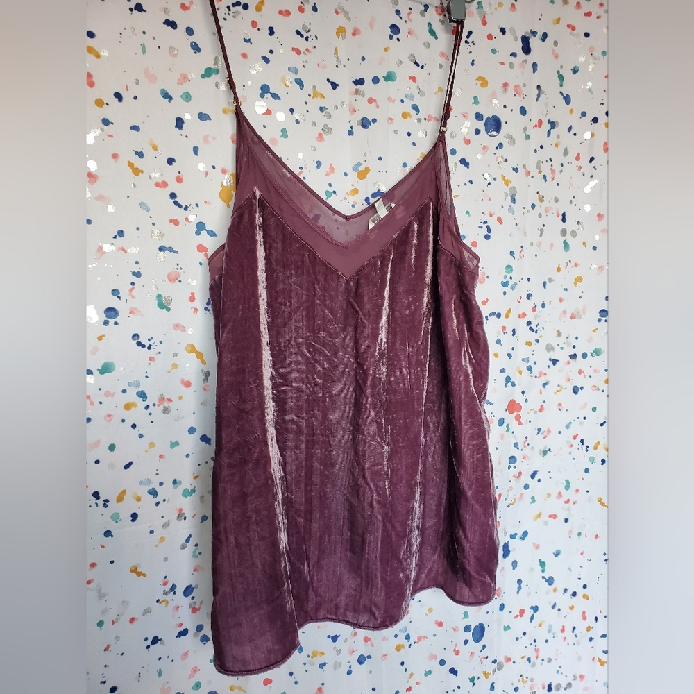 Lucky Brand Velvet top
